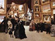 edouard Joseph Dantan Un Coin du Salon en 1880 oil